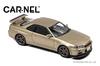 CARNEL 1/43 Nissan Skyline GT-R Mspec Nur (BNR34) 2002 Silica Brass Finished Model CN430201