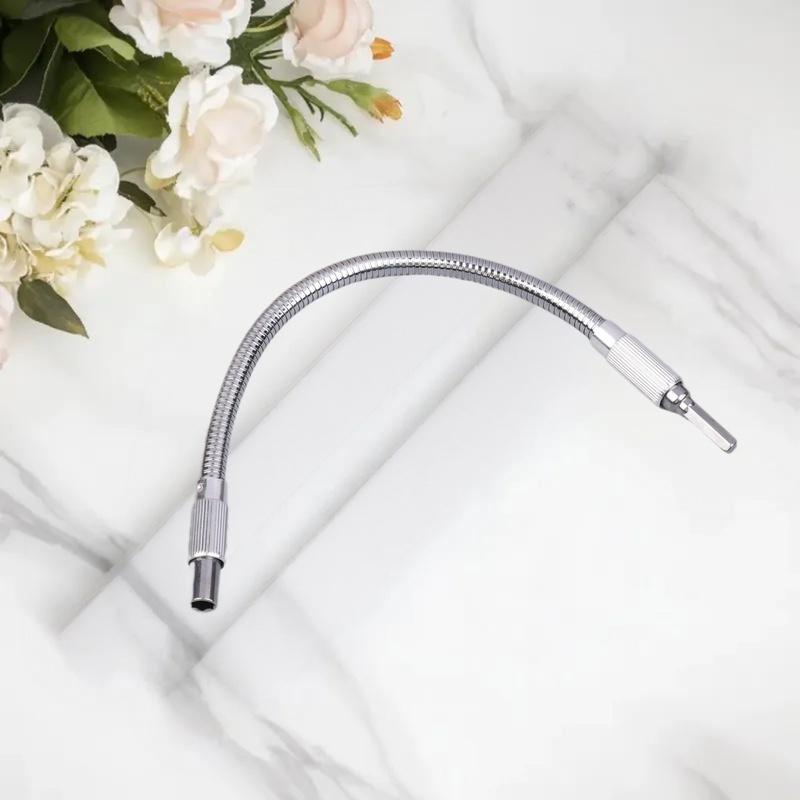 HOT 300mm Length Bendable Elastic Joint Head Shaft 1/4 Hex Shank Hex Shank Quick Flexible Drill Bit Extension For Screwdriver