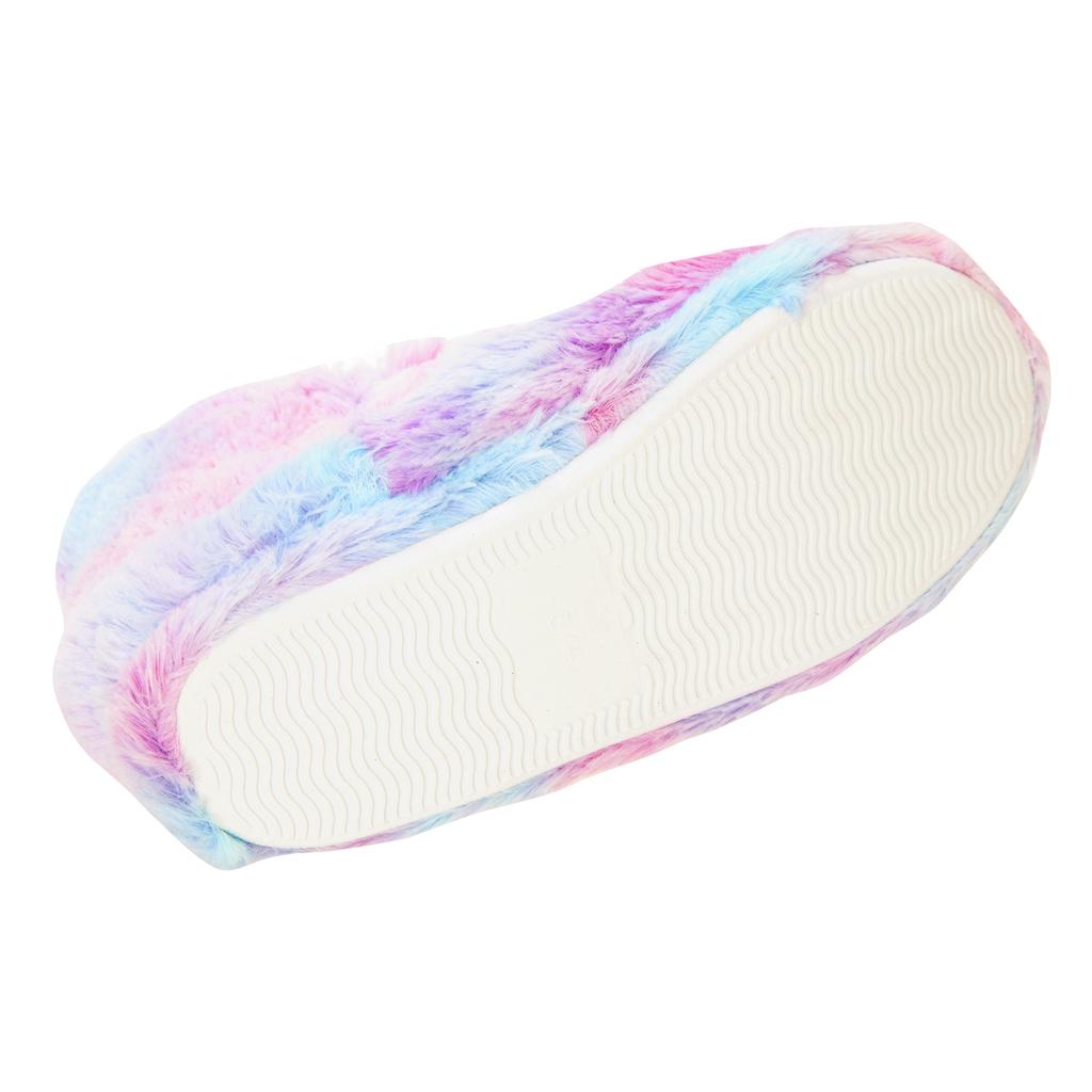 rainbow slipper boots