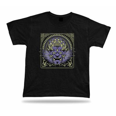 Tshirt Tee Shirt Birthday Gift Idea Traditional Mask Demon Asura Hindu Emblam