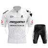 Megamo Team Summer Cycling Jersey 19D Bib Set Mens Bike Clothing Ropa Ciclismo Bicycle Wear Clothes Short Sleeve Maillot Culotte