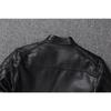 Chinese Size Men Leather Jacket Genine Cowhide Leather Motorcycle Style Cow Jackets for Men Autumn