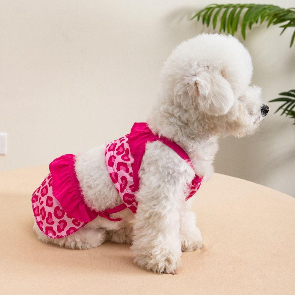 Comfortable Fashion Pet Swimsuit Soft Thin Design Pet Princess Dresses Breathable Pet Summer Clothes for Puppy Kittens