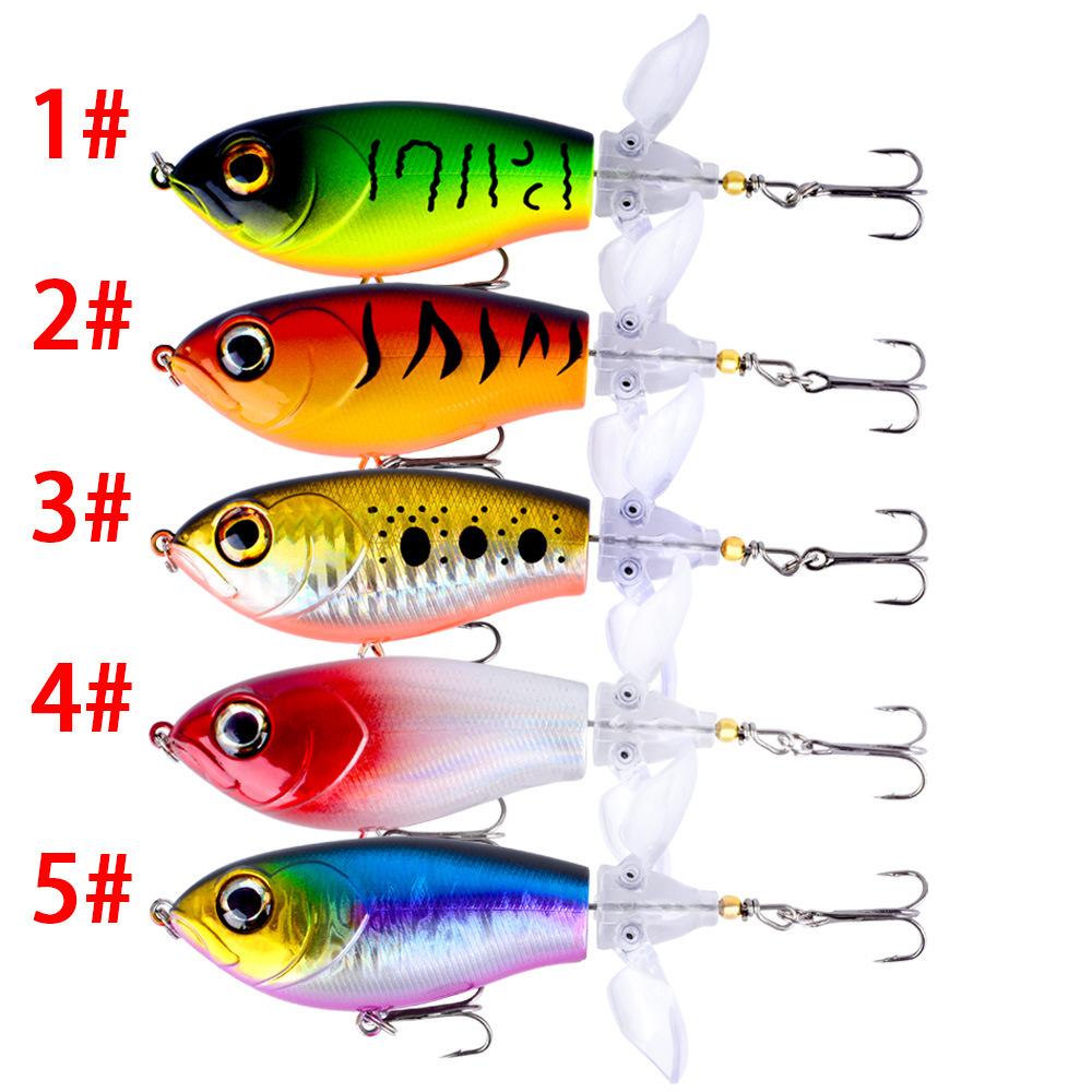 

Dual Propeller Water Tractor Lure9.5cm19.2gFloating long-throwing lure for catching snakehead, catfish, and other fish 9.5cm 19.2g