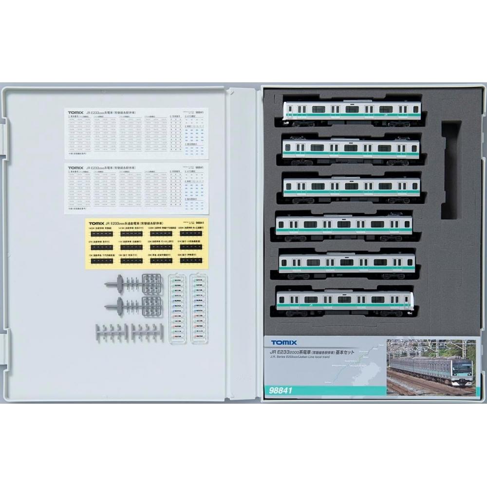 Tomytec  Tomytec  Tomix N Gauge Jr E233 2000 Series jobaN liNe Stops Basic Set 98841 Model traiN