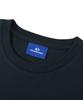 DOLPHIN WAVE APPAREL [3-Pack] Dolphin Mini Chain Embroidery 16-Count Short Sleeve T-Shirt Navy & White & Black