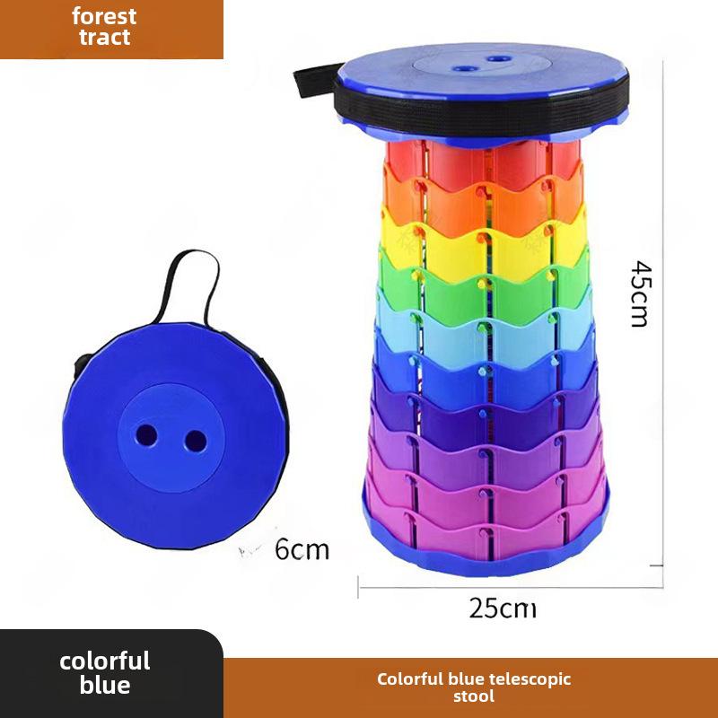 Adjustable Folding Telescopic Fishing and Camping Stool