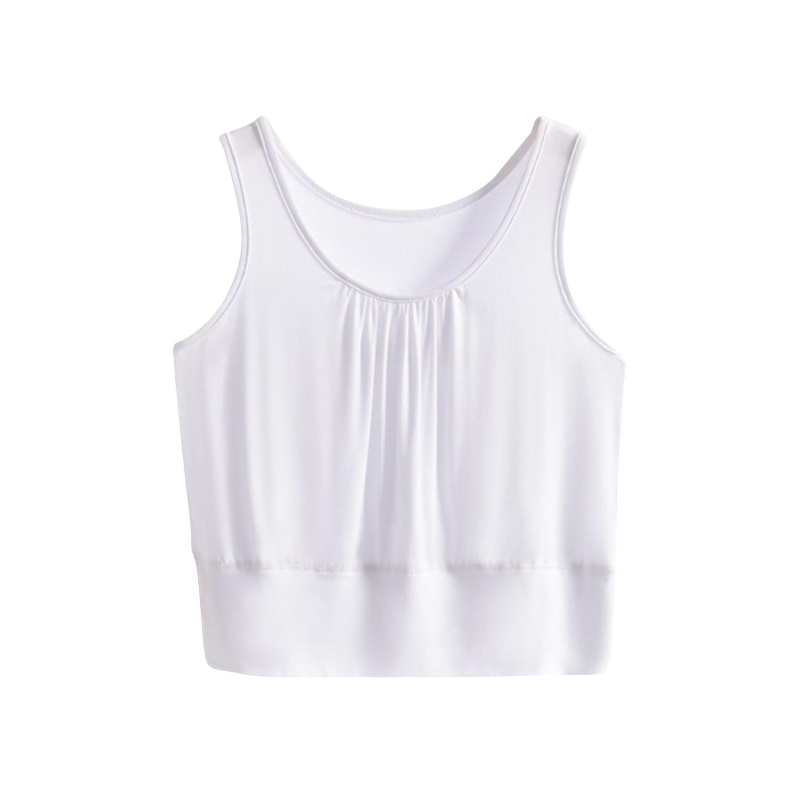 

Женский модный однотонный короткий жилет-топ XXXXXXXXL белый