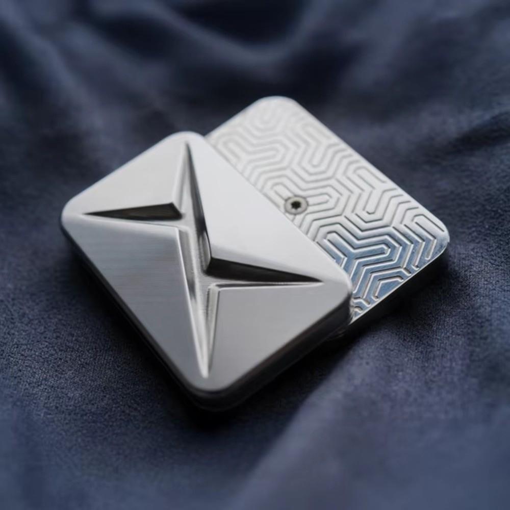 Metal Zinc Zinc Alloy Fidget Toy Magnetic Magnetic Fidget Slider Hot Fingertip Gyroscope  Kids Gifts
