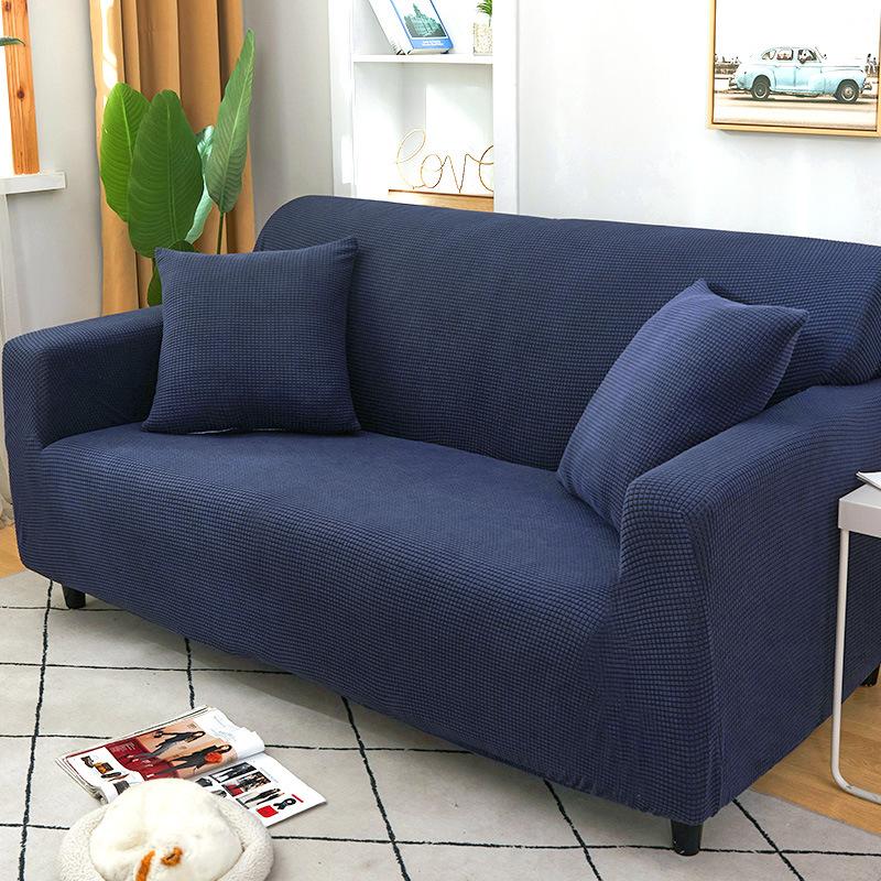 Stretch Sofa Cover Cover All Wrapped Cover Four Seasons Anti-Scratching Simple Modern Sofa Full Cover Towel Cloth