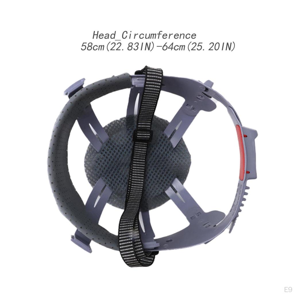 Helm-Innenpolster mit 6-Punkt-Gurt, Stoßdämpfend, Leicht, Schnell zu montierende Ersatzteile,