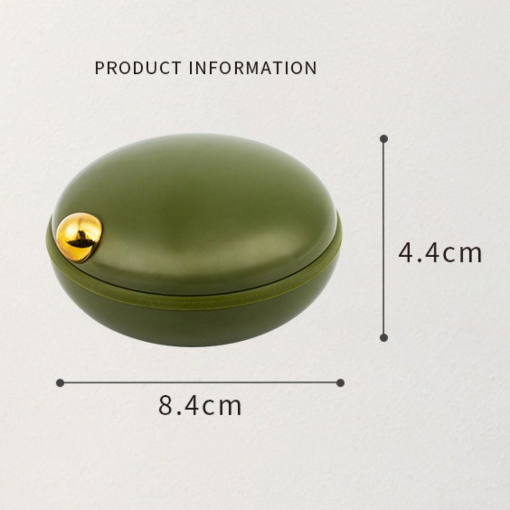 4 Grids Design Pills Storage Box Small Size Pill Dispenser Medicine Pillboxes Daily Medication