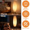 1pc Bedside Paper Lamp Shade Cover Bedroom Living Room Long Vertical Lampshade Nordic Minimalist Floor Lamp Decoration