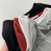 Women's Plus Size Cotton Long Sleeve Curved Hem T-Shirt for Autumn