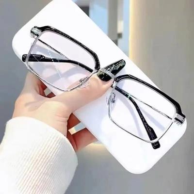 Anti-Blue Light Radiation Glasses For Men And Women With The Same Frame Eye Protection Glasses Student Decorative Glasses