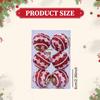 6 Pieces Christmas Hanging Decorations Xmas Decor Decorative Balls Baubles for Home