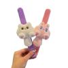 Simulation Plush Doll Slap Bracelet Rabbit Capybara Plush Wrist Band  BirthdayGift