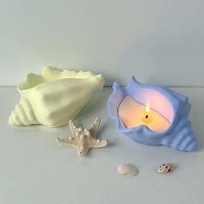 Ulita Květináč Silikonová forma DIY Mořská mušle Formy na vonné svíčky Formy Úložná krabička Betonová Sádrová pryskyřicová forma Home Decor Craft