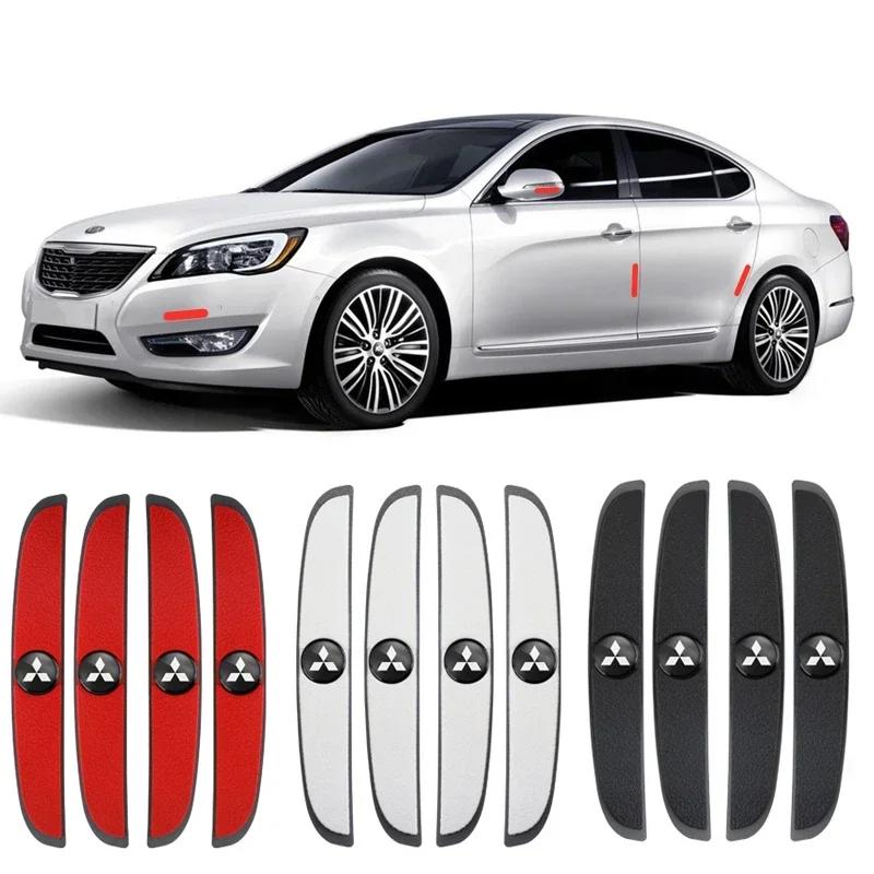 Rubber Bumper Strip Car Door Anti-Collision Sticker for Mitsubishi Lancer Outlander Pajero ASX Eclipse Montero Ralliart Starion