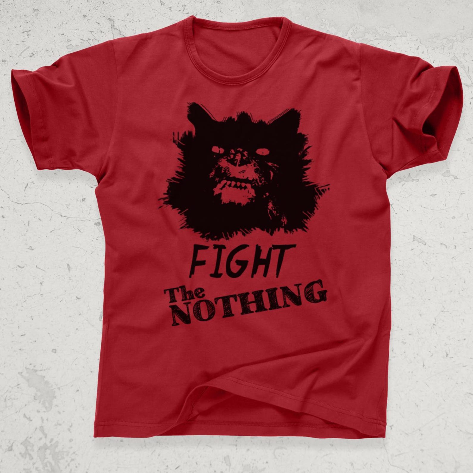 The Neverending Story 2 Gmork Fight the Nothing Bastian Atreyu Luck Dragon Rock Giant Pans Labyrinth Princess Bride Fantasia Willow T Shirt 2XL