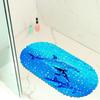 Dolphin Jump Map Balcony Bathroom Mat Hydrophobic Non-Slip Door Mat Swimming Pool Public Places Non-Slip Floor Mat