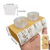 Gecko Feeding Ledge Resin Removable Feeder Reptile Water Bowls Feeder Ledge For Pets Crabs Turtle Spider Bearded Dragon Frogs