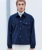 Trip Le Sens Corduroy Basic Oversized Jacket_Deep Navy