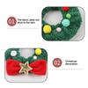Christmas Pet Costume Dog Cats Neck Jewelry Bowknot Collar Necklace Pet Birthday Supply Dog Collar Soft Pompoms