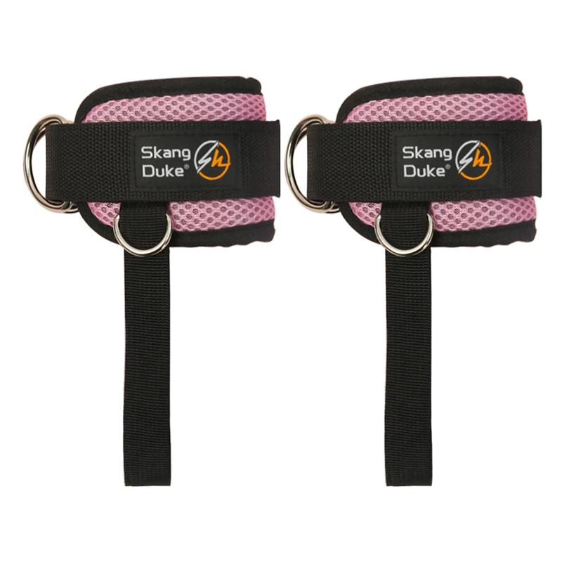OLIKEI Gym Fitness Ankle Strap Double D-ring Buckle Adjustable Ankle Cuffs Cable Machines Ankle Support Workout Hip Leg Muscle Training Ankle Braces