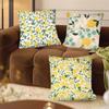 Lemon Pillow Case Fashion Square Pillowcase Bedroom Sofa Room Ins Decoration Leisure