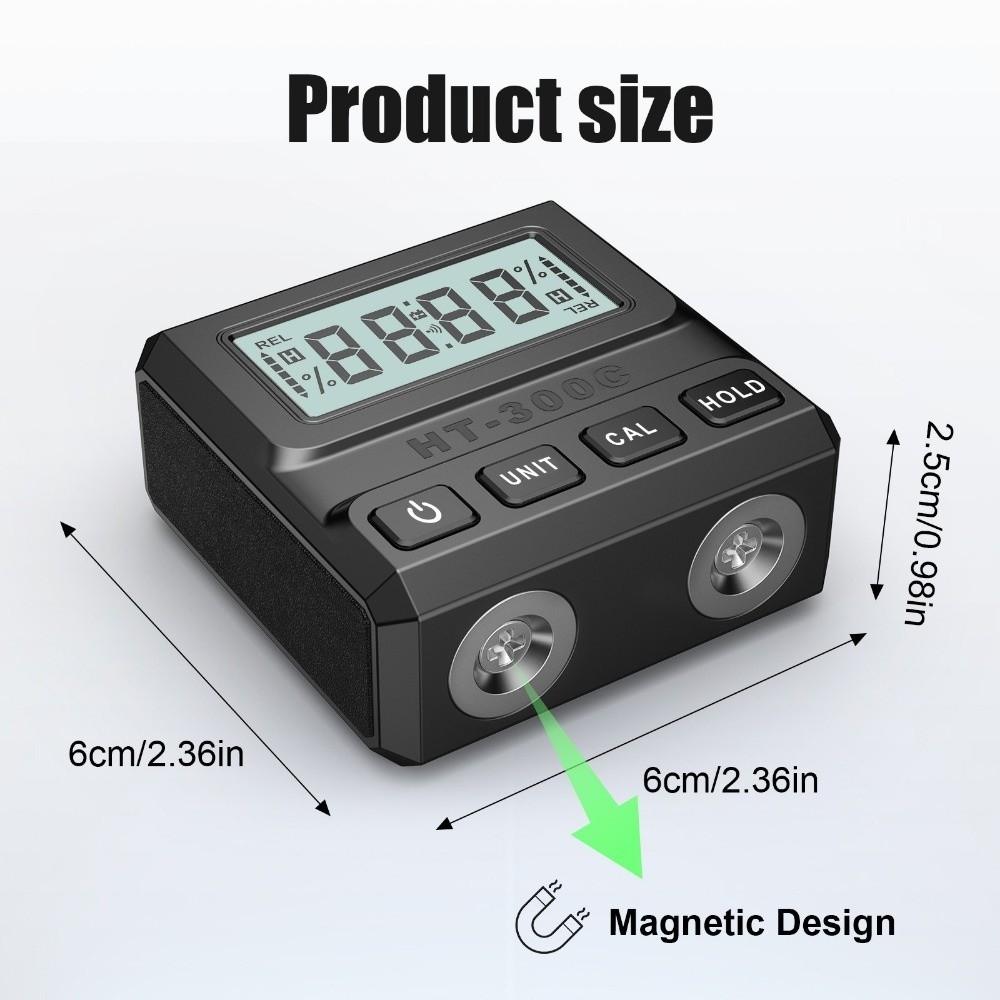 4*90° Angle Digital Protractor With Magnetic Base Electronic Inclinometer  Woodworking Tool