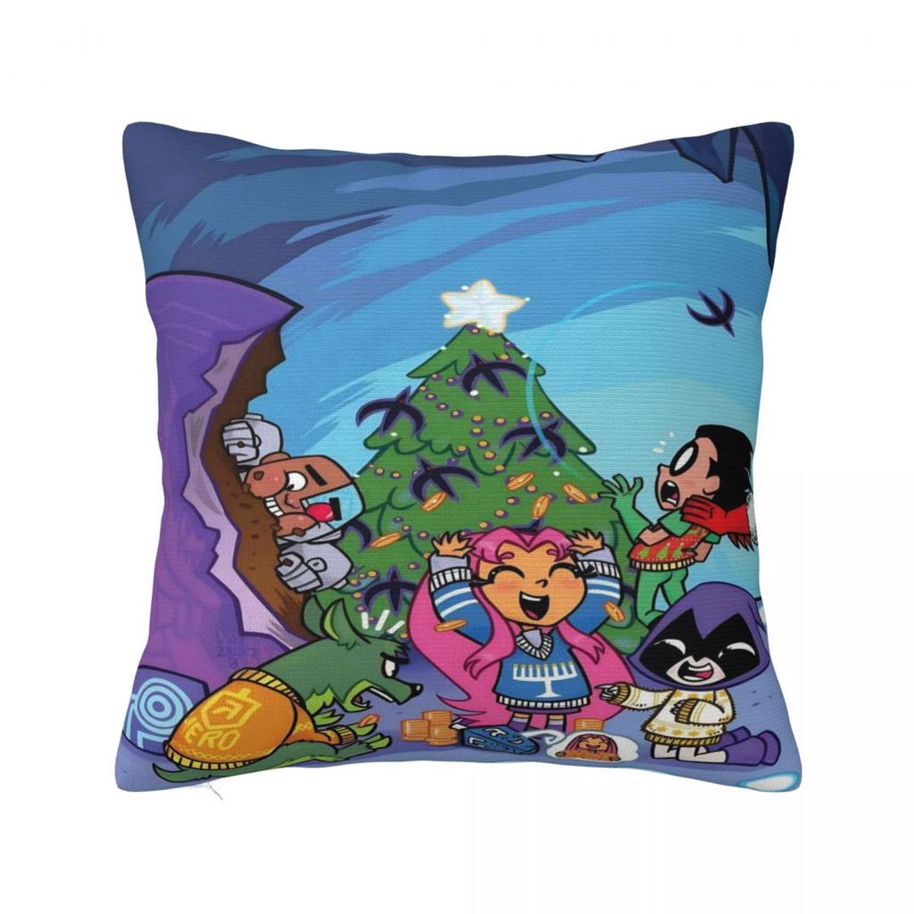 Pillow Cover Cartoon Go Custom DIY Cushion Cover T-Teen Fashion Pillow Case For Office Car Home Decorative Pillowcases