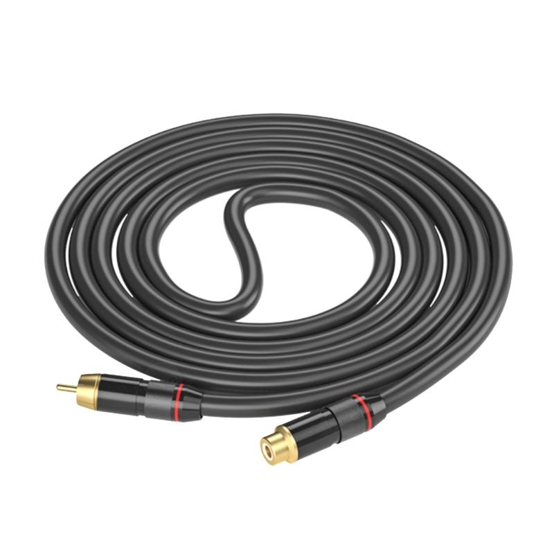High Fidelitys Sound Extension Cable Sound Extension Cord Durability for Subwoofers, Amplifiers, HiFi Systems Wire