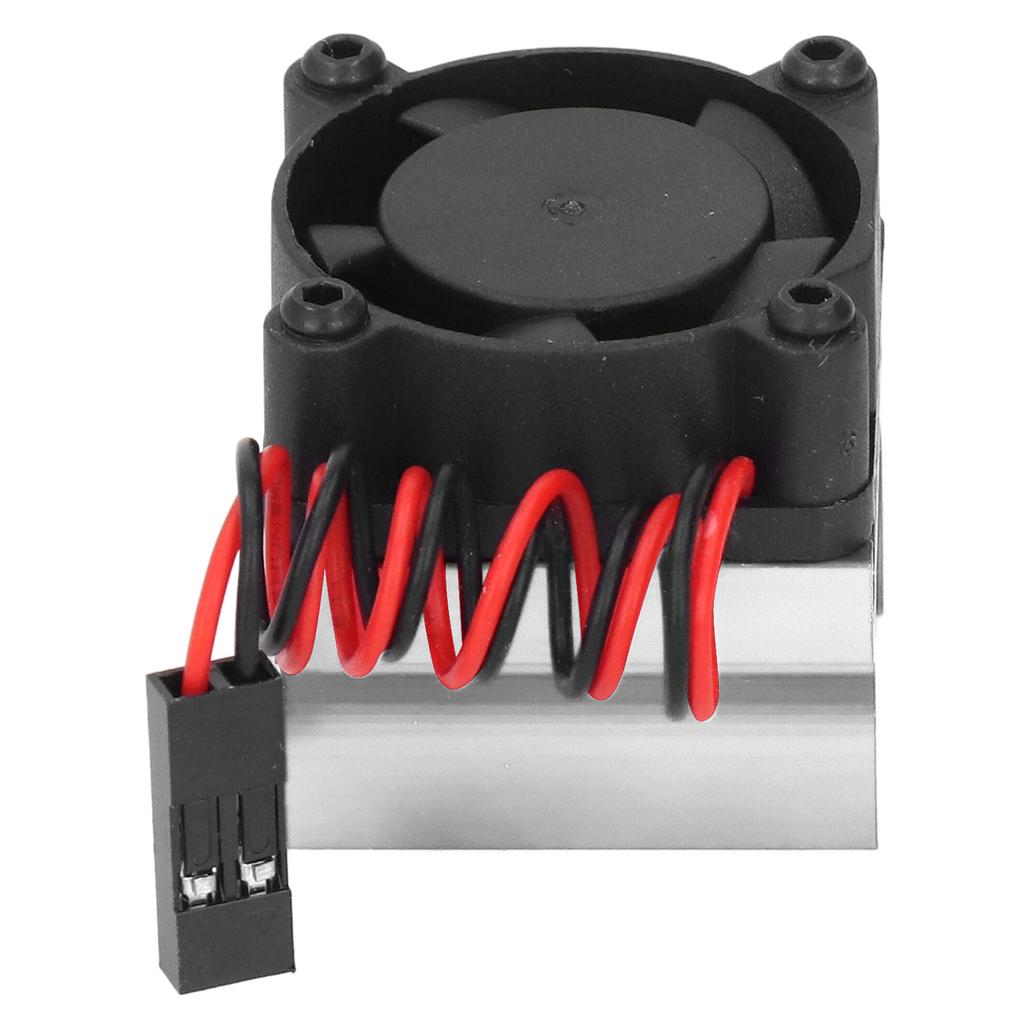 RC Motor Cooling Fan Heatsink Fan RC Accessory for Traxxas 1 18 Remote Control Car Silver