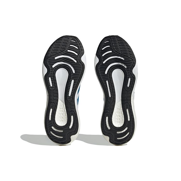 Adidas Supernova 3 Comfortable Fashion Mesh Fabric Shock Absorption Non-Slip Low-Top Long Distance Running Shoes Unisex Sneakers White Green HQ1806