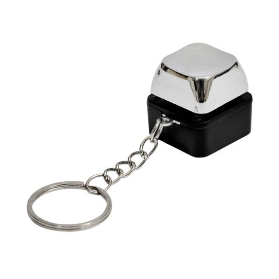 

Шокуючий брелок Натисни, щоб вдарити Безпечний електричний шок Кнопка Розіграш Іграшка Портативний Смішний Жартівливий Подарунок для Друзів та Сім ї Розігрувач Жартовий Іграшка