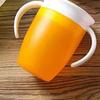 Trainer Cup 240ml Capacity 360 Degrees Sealing Double Handles Baby Silicone Drinking Cup for Home
