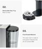 HiBREW Coffee Machine 5in1 Multiple Capsule Espresso Dolce Milk&Nespresso&ESE Pod&Powder Coffee Maker Stainless Metal H3A