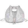 Large Capacity Drawstring Bucket Bag | Adjustable Chain Strap, Versatile for Casual, Office & Shopping