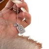S925 Sterling Silver Micro-set Full Diamond European Style Clavicle Necklace for Women
