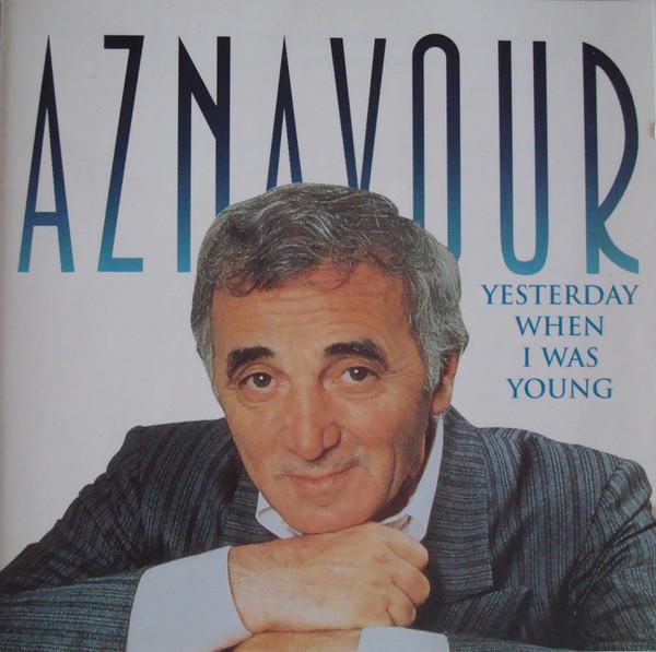

CD AZNAVOUR - Yesterday When I Was Young 072438339972 EMI 1995 Europe Pop Used