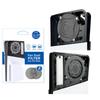 Kompatibel med PS5 slim 2-delers støvdeksel PS5 Pro Heatsink Barrier Pet Hårdeksel Støvtett PlayStation 5 Pro Optical Drive Version Spillkonsoll
