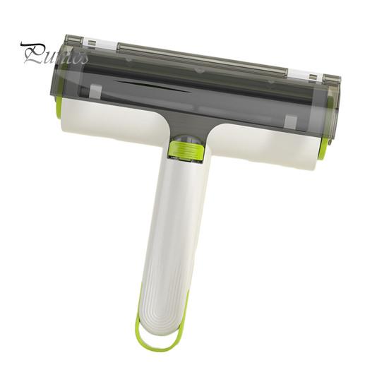 

Щетка для удаления шерсти домашних животных Двунаправленный дизайн Удобный инструмент для удаления шерсти домашних животных Многоразовая щетка для домашних животных с закругленными углами зелёный