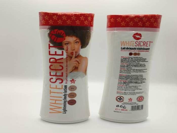 Lait Corporel Éclaircissant - White Secret - 500ml - Anti-taches - Vitamine E - Sans Parabène