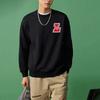 Li-Ning Fleece Lined Warm Pullover Long Sleeve Sweatshirt Unisex Sweatshirt Black AWDRG92-1