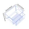 Aquarium Filter Fish Tank Accessory Efficient Hang On Small Easy Installation for Fresh and Salt Water Aquarium Overflow Box