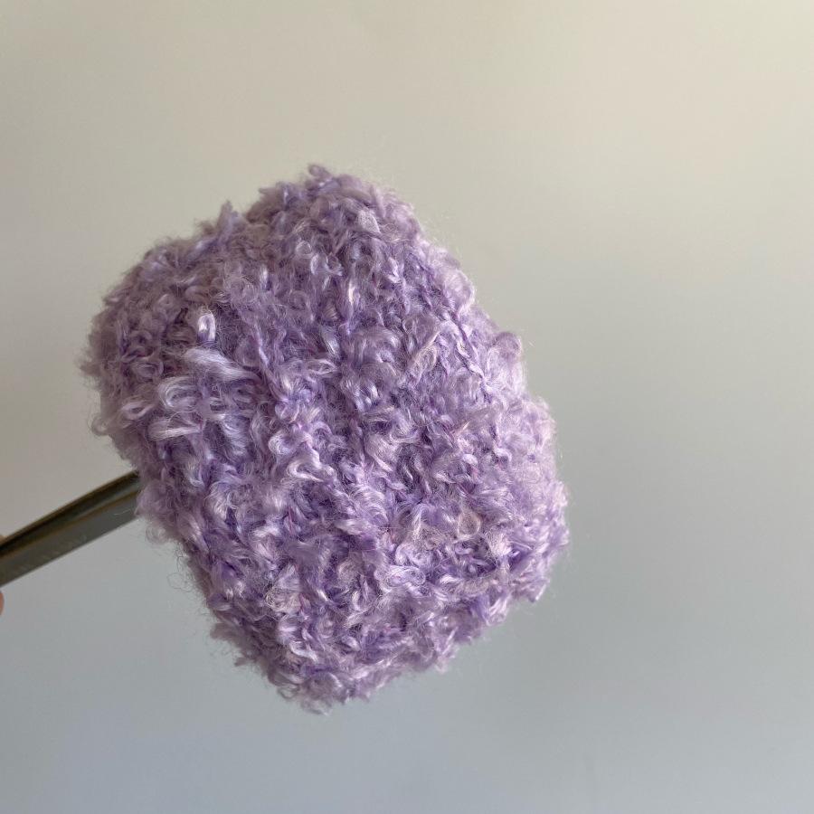 50g Featured Yarn Wool Loop Thread DIY Crochet Doll Hair Creative Braided Wool Ball Yarn Handcraft Hat Shoes Crochet Thread Yarn