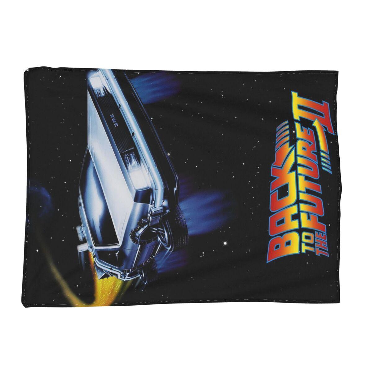 

Flux Capacitor Back To The Future Blanket Soft Warm Flannel Throw Blanket Bedding for Bed Living room Picnic Travel Home Couch 80x120cm