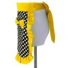 Cotton Half Apron Small Dot Hotel Apron Fashion Working Clothes  For Women Girls
