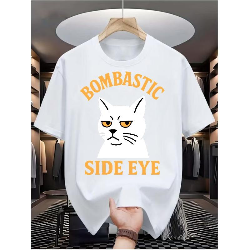 

Мужская футболка с цифровой печатью, европейский размер, круглый вырез, короткий рукав, уличный хип-хоп стиль, летний, европейский и американский модный тренд, спортивный стиль S белый